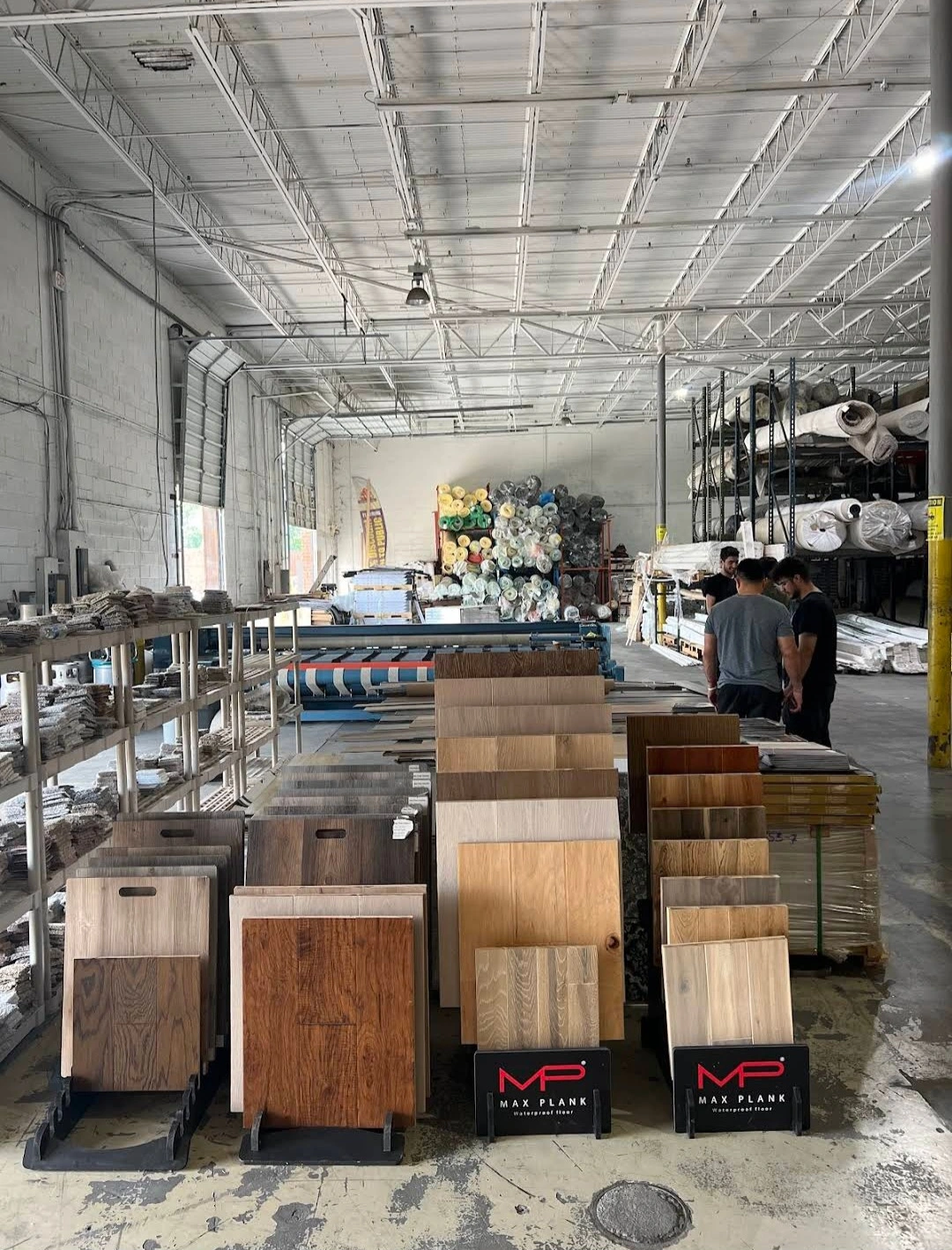 Google review screenshot – guidance choosing products at FDI Flooring